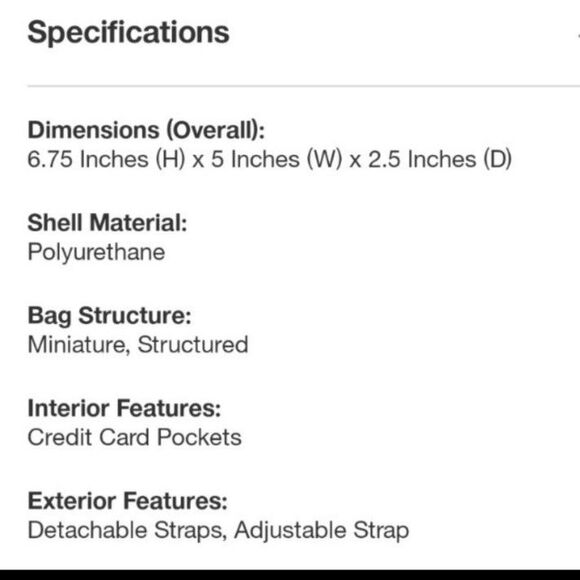 A New Day Cream White Mini Boxy Tote Bag - Picture 5 of 5